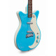 Guitare Danelectro 59M NOS Plus Double Cutaway Baby Come Back Blue