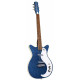 Guitare Danelectro 59M NOS Plus Deep Blue metalflake