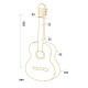 Guitare classique Cuenca 45 Ziricote