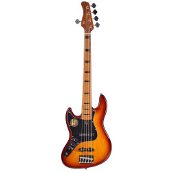 Basse gaucher Marcus Miller V5 5 cordes Tobacco sunburst