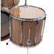 Tom basse Tamburo Unika 16" Zebrano