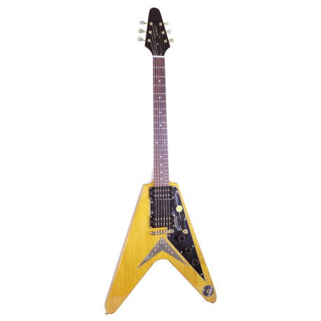 Guitare électrique Tokai Flying V FV67 Korina