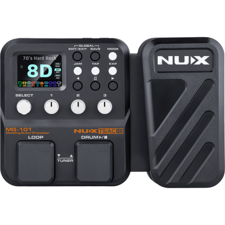 Multi-effets guitare Nux MG101