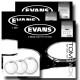 Pack de peaux de tom Evans EC2S Rock 10 12 16 transparentes
