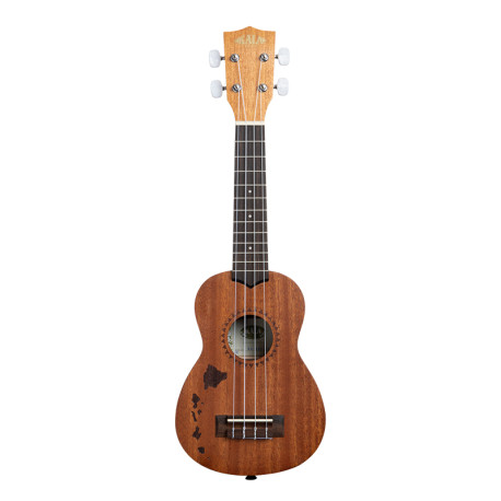 Ukulélé soprano Kala motif Hawaiian island