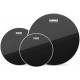 Pack de peaux de toms Evans Black Chrome 10 12 14