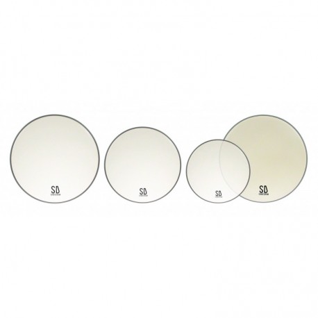 Pack de peaux toms et CC SD Everest clear fusion 10 12 14 14