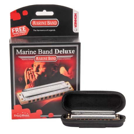 Harmonica Hohner Marine Band Deluxe 2005/20 D ré