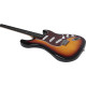 Guitare électrique Eko ST100 Sunburst