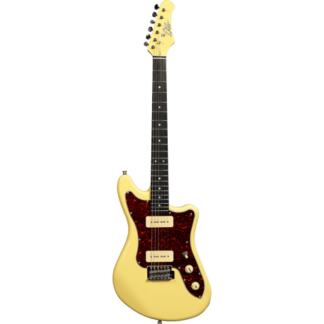 Guitare électrique Eko Camaro VR P-90 Cream