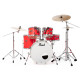Batterie Pearl Decade Maple 20" Matte Racing Red