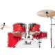 Batterie Pearl Decade Maple 20" Matte Racing Red