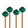 Jeu de 4 baguettes marimba vibraphone Vibrawell V4-R rotin