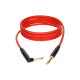 Cable jack droit vers jack coudé guitare Klotz KIK 6 metres rouge
