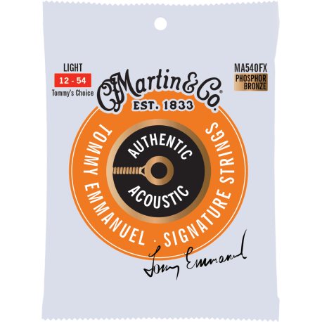 Cordes acoustique Martin Flexible Core Custom Light 92/8 12-54