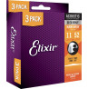 Pack 3 jeux Elixir Nanoweb bronze 80/20 11-52