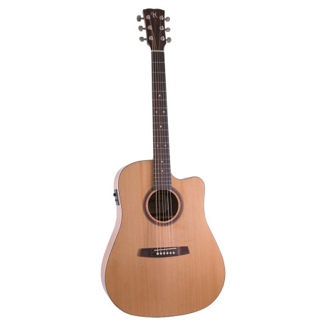 Guitare électro Kremona M10 CE cèdre massif