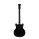 Guitare D'Angelico Excel mini DC Tour Solid Black