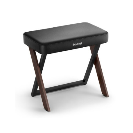 Banquette piano bois Donner DKB-300BR