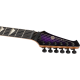 Guitare électrique Spira V420 Flying V Trans Purple