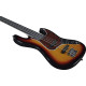 Basse junior Eko JB100 3/4 Sunburst
