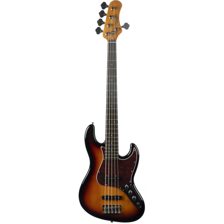 Basse 5 cordes Eko JB300 Sunburst