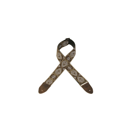 Sangle Levy's 5cm tissu Hottenany dos cuir Design 024