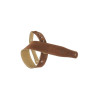 Sangle Levy's Daim 6,4cm surpiquée Brown
