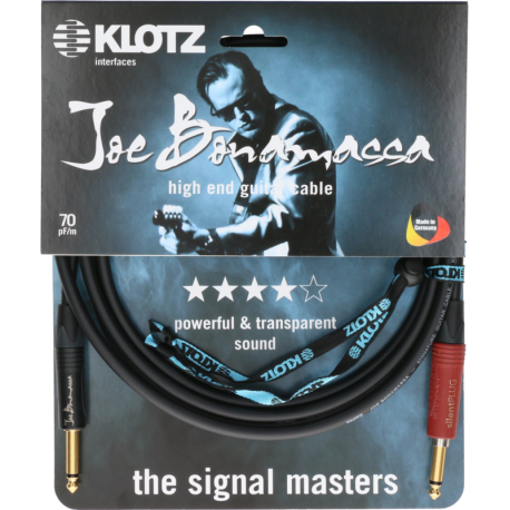 Cable jack Joe Bonamassa silent plug 6 metres