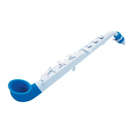Saxophone pour enfant Nuvo Jsax N520 blanc bleu