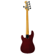 Basse 5 cordes Prodipe PJ90 Alder Trans Red