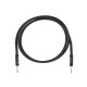 Cable Jack droit Fender 1.5m noire