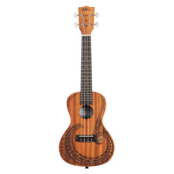 Ukulélé Kala Maori Courage Mahogany Concert en housse