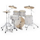 Batterie Pearl Fusion 20" 5 fûts + Pack HWP-834 + Pack PX Slipstream White