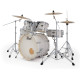 Batterie Pearl Fusion 20" 5 fûts + Pack HWP-834 + Pack PX Slipstream White