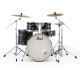 Batterie Pearl Export rock 22 Graphite Silver Twist