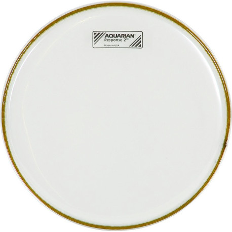 Peau de tom de 13" Aquarian Response II clear