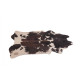 Tapis D&B Vegan Clara 1.85 x 1.60m Antidérapant - Noir et Blanc