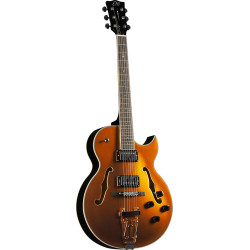 Guitare Hollow Body EKO Jazz Gold single cut