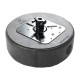 Assise Drum n' Base Cuir Véritable Grise