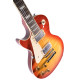Guitare gaucher Tokai LS101 Flammée Cherry Burst