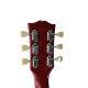 Guitare gaucher Tokai LS101 Flammée Cherry Burst