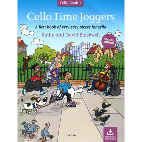 Cello Time Joggers Kathy Blackwell