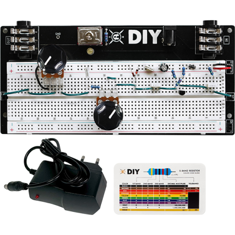 Pédale Coppersound DIY Cir-Kit Breadboard Bundle - Single Transistor Overdrive