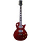 Guitare électrique Tokai LS101Q See throught dark red