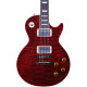 Guitare électrique Tokai LS101Q See throught dark red