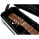 Etui guitare 12 cordes Gator Hardcase noir