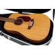Etui guitare 12 cordes Gator Hardcase noir