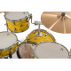 Batterie Gretsch Catalina Club 20" Yellow satin Flame