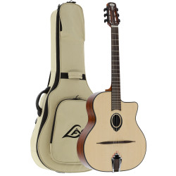 Guitare Jazz manouche Lag Swing SL200 Épicéa / Palissandre / Gloss